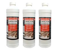 Cleanprince Pulitore Per Linoleum 3 x 1 L Per Pavimenti PU, Gomma, PVC