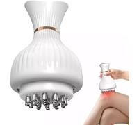 Cleanse - Massaggiatore per gambe 4 in 1, senza fili, portatile, ricaricabile, con vibrazione riscaldata, velocità regolabile a 19 livelli