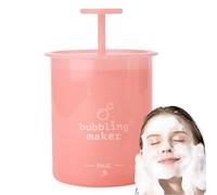 Cleanser Foamer - Bottiglia per la pulizia del viso in schiuma, portatile, strumento ergonomico per la pulizia del viso, per lavare la pelle del viso da viaggio
