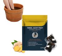 Cleansing Foot Soak Beads, Herbal Detox Piedi Ammollo per Disintossicazione Alle Erbe, Perle di Pediluvio Detergenti a Base di Erbe Naturali, Allevia la Pressione del Piede e Migliora il Sonno
