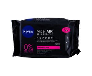 Cleansing Wipes Nivea Micellair Expert 20Pc Waterproof Per Donna (Salviette Detergenti)