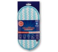 CleanTonic Cuscinetti di Pulizia Ultra Assorbenti - Set da 3 Pezzi | Spugne Multiuso in Microfibra Ergonomica per Cucina, Bagno, Auto, Acciaio, Legno, Piastrelle (Azzurro)