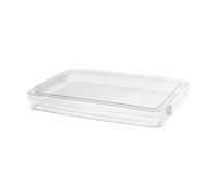 Clear a 4 file Box Document Storage Case protegge carta preziosa da danni polvere e umidità per lungo termine scrivania File vassoio