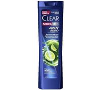 Clear Shampoo Uomo Anti Sebo con Niacinamide ed Estratto di Limone - 6 flaconi da 225 ml