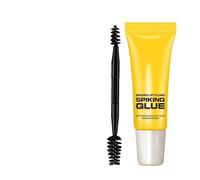 Clear Brow Gel, Waterproof Brow Shaping Glue, Long Lasting Eyebrow Styling Fixer with Strong Hold Formula, Home Office Use Kit, Party Festival Wedding Set, Gel for School Work Date Club Beach