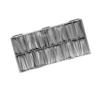 Clear Coperture Complete Doppi Sistemi Per Chiodi Formare UVS Gel Acrilico Art Forma Suggerimenti Artificiali Con Scala Per Estensione Clear Doppio Forme Sistema Chiodo Completa Copertura Veloce