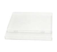 Clear Cutting Board 725g Non Slip Acrylic Chopping Tray, Kitchen Prep Board with Counter Lip for Vegetables Bread Cheese Pastry Sushi Meat, Trasparente Cooking for Home Outdoor Camping Use