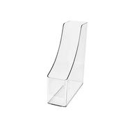 Clear Desktop Bookends Book Magazine Stand Multipurpose Desk Book End Space Saving Desk Book Organizers 8.5x25x30cm