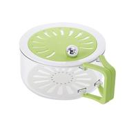 Clear Fruit Strainer Container with Lid - FruitsColander Cleaning Bowl