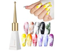 Clear Gel Nail Polish, Blush Effect, Blooming Manicure Liquid, for Daily Styling, Travel, and Salon Use, Beginner-Friendly Gel for Women, Girls, and Beauty Enthusiasts