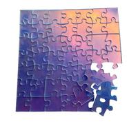 Clear Hard Puzzle - Puzzle In Acrilico, Impossibile Gioco Di Puzzles Difficili, Acrilico Trasparente Iridescente Unico, 49 Pezzi, Non Ripetitivi, Gioco Di Interesse Stimolante Per Adulti E