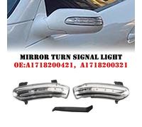 Clear LED Sequential Mirror Turn Signal Light per Mercedes-Benz SLK T90