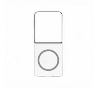 Clear Magnetic Case Cover Magnetica Trasparente compatibile con tecnologia Magnetic Power Profile per Galaxy Z Flip7