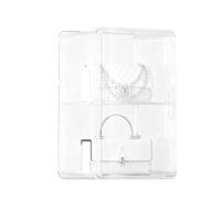 Clear Makeup Organizer - Makeup Storage Drawer | Beauty Organizer, Cosmetic Dressing Table organisser makeeup box for Women Girls Beauty Lovers College Students Busy