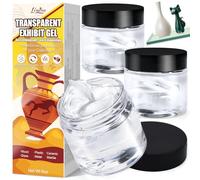 Clear Museum Gel - 170g Cera Puttyssa Rimovibile e Trasparente per Collezioni Museali, Senza Residui e Riutilizzabile, Ideale per Fissare Antichità, Vetro, Ceramiche e Statuine per Prevenire Cadute