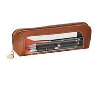 Clear Pencil Pouch - Multifunctional Pencil Bag, Clear Pencil Case, Clear Pencil Bag, Clear Pencil Case, Large Capacity Pencil Pouch, Pencil Bag for School, College and Workplace