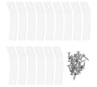 Clear Plastic Drawer Stoppers Reusable Non Slip Drawer Slide Repair Parts