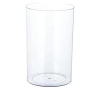 Clear Plastic Vase Decorative Wide Acrylic Floral Container