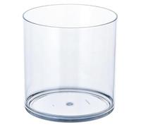 Clear Plastic Vase Decorative Wide Acrylic Floral Container
