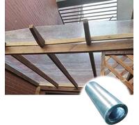 Clear Policarbonate Roofing Sheets - Pannello di protezione UV Daylighting per canopies all'aperto - Easy to Bend & Cut (dimensioni: 0,7 x 15 m)