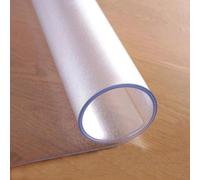 Clear PVC Dank Chapt Tappetino Grande Protezione Anti -Slittamento per la Sedia da Ufficio per Pavimenti per Pavimenti in Legno Home Office Matro per Sedia da Gioco per Gioco da Gioco 90 × 120 cm