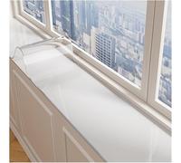Clear PVC Window Sill Mat Waterproof, Customizable Bay Window Protector | Narrow 4" 6" 8" Wide, Anti Pet Scratch/ Stain Resistant/ Heat-resistant/ Dust-Proof, Cut-to-Fit(T 3mm,30x150cm/12x59in)