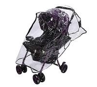 Clear Rain Cover For Passeggino, Passeggino neonato con cerniere Wind Snow Dust Scudo trasparente Infant Carrozzina Passeggino Passeggino Accessori traspiranti