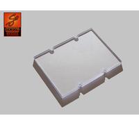 Clear Rampa per JAZZ BASS Without Radius (72mm Or 73mm Spaziatura)