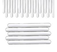 Clear Sticks For Cake Topper - DIY Reusable 50 Pieces 4.5 Inches | Clear Acrylic Sticks | Durable Versatile Candy Ice Cream Chocolate Bar Craft For Home Bakery Dessert Shop Family Gathering B