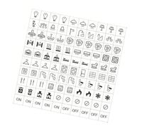 Clear Transparents Switchs Panel Labels Switches Panels Labels Decal for Home Waterproof Light Label Sticker Panel Label Decal