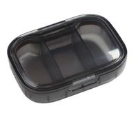 Clear Travel Pill Box - Organizer Giornaliero, Pezzo | Estetico 3 Scomparti Contenitore Per Pillole Olio Pesce Integratori Migliore Organizzazione Set Pezzi Hobby Strumenti Pro