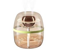 Clear Umidifier, Ampia Capacity Diffuser, Doppio Spray System, Quiet Functioning, Advanced Noise Reduction, 2 l Tank for Travel, Car, Nursery & Bedroom Use