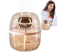 Clear Umidifier, Large Capacity Double Spray Cool Mist, Quiet 2 Liter Diffuser, Portable Design, Perfect for Travel, Car, Large Room Use
