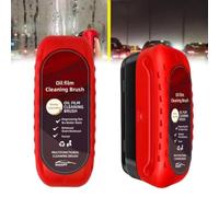 Clear Vision Glass Cleaner, Auto Glass Degreaser Windshield Polish, Car Oil Film Cleaning Glass Board, Automotive Oil Film Cleaning Brush for Car Windows, Removes Oil Film and Coating with Ease