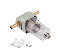 clearance Durable Oil Water Separator Compressed Air Filter Universal Car Accessory 10mm/0.39in