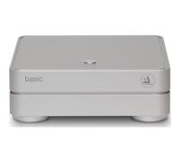 ClearAudio Basic V2 argent - Préampli phono pour platine vinyle, MM/MC, Impedenza regolabile