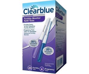 Clearblue Fertility Monitor Ricariche Tests 20 + 4 Stick