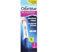 clearblue Test Di Gravidanza Rilevazione Digitale Precoce 1 Test Digitale