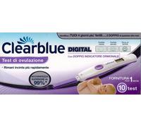 CLEARBLUE DIGITAL TEST OVULAZIONE AVANZATO 10 STICK - PRIMO PREZZO SOTTOCOSTO