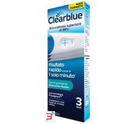 Test di Gravidanza Clearblue Rilevazione Rapida Maxiformato, Risultato Rapido, anche in 1 minuto*, 3 Test