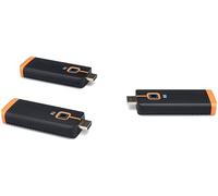 ClearClick Present+Share Mini (edizione 4K) - Sistema di presentazione wireless per HDMI, laptop, PC, smartphone e TV o proiettore (2 trasmettitori, 1 kit ricevitore)
