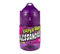 CLEARCO Borraccia con cannuccia personalizzata Super Eroe 300 ml - Alessandra