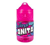 CLEARCO Borraccia con cannuccia personalizzata Super Eroe 300 ml - Anita