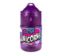 CLEARCO Borraccia con cannuccia personalizzata Super Eroe 300 ml - I Love Unicorns