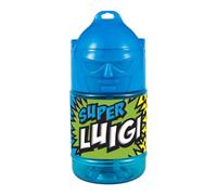 CLEARCO Borraccia con cannuccia personalizzata Super Eroe 300 ml - Luigi