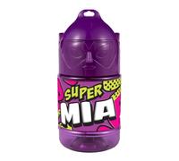 CLEARCO Borraccia con cannuccia personalizzata Super Eroe 300 ml - Mia