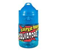 CLEARCO Borraccia con cannuccia personalizzata Super Eroe 300 ml - Salvatore