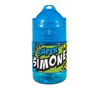 CLEARCO Borraccia con cannuccia personalizzata Super Eroe 300 ml - Simone