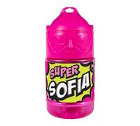 CLEARCO Borraccia con cannuccia personalizzata Super Eroe 300 ml - Sofia