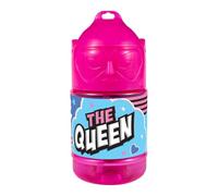 CLEARCO Borraccia con cannuccia personalizzata Super Eroe 300 ml - The Queen